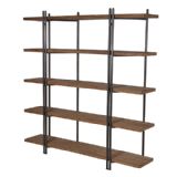 Highbury Industrial Double Shelving Unit
